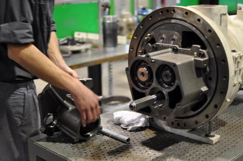 Vidali kompressor temiri